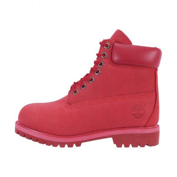 Boots Timberland 6 INCH Premium Boot Red (without fur) art 135-10