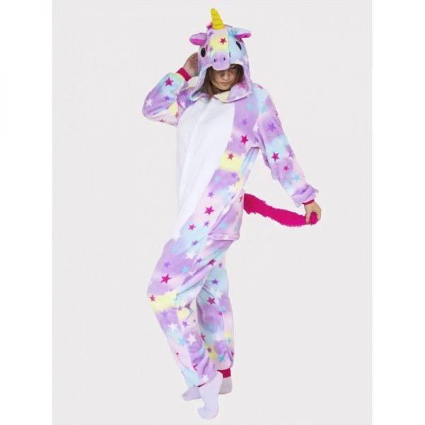 Kigurumi pajamas for adults Starry Unicorn art 1100