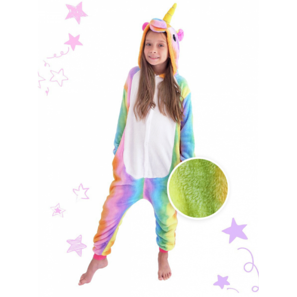 Kigurumi pajamas for children Unicorn art 1180