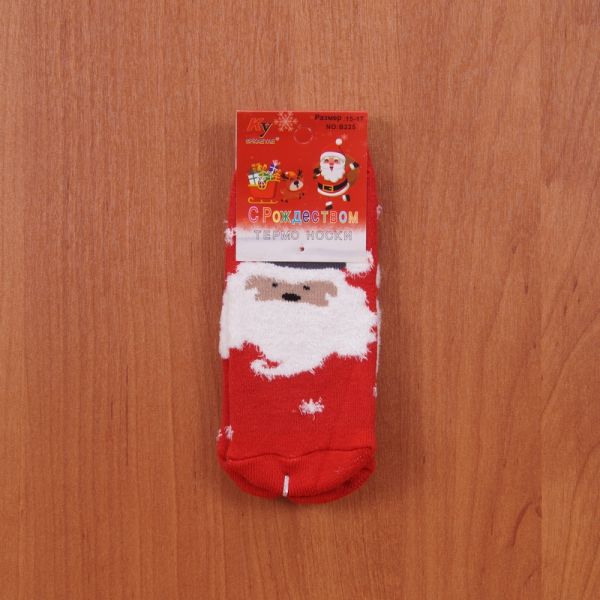 Warm socks Merry Christmas (size 15-17) art b225-5