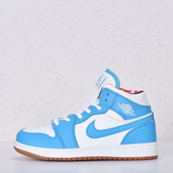 Nike Air Jordan sneakers 1 color blue art 1228