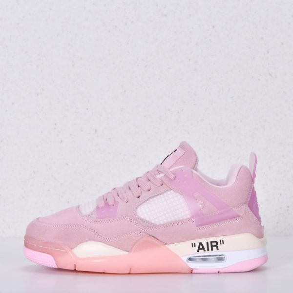 Nike Air Jordan 4 sneakers color pink art 1233