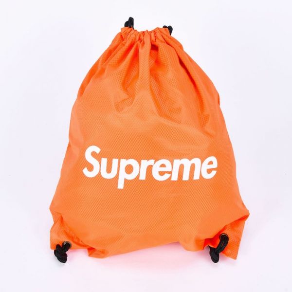 Backpack bag Supreme color orange art 1388