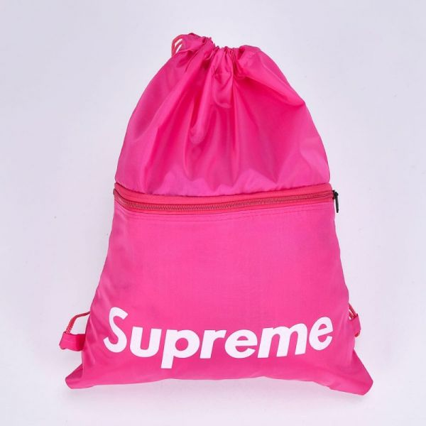 Backpack bag Supreme color pink art 1366