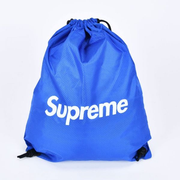 Backpack bag Supreme color blue art 1390